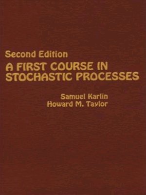 cover image of A First Course in Stochastic Processes